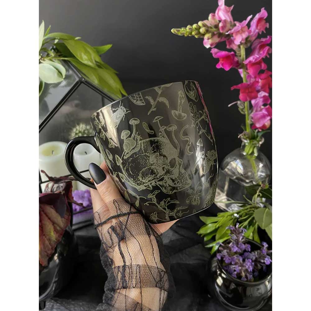 Killstar - Cottage Core XXL Mug - Black